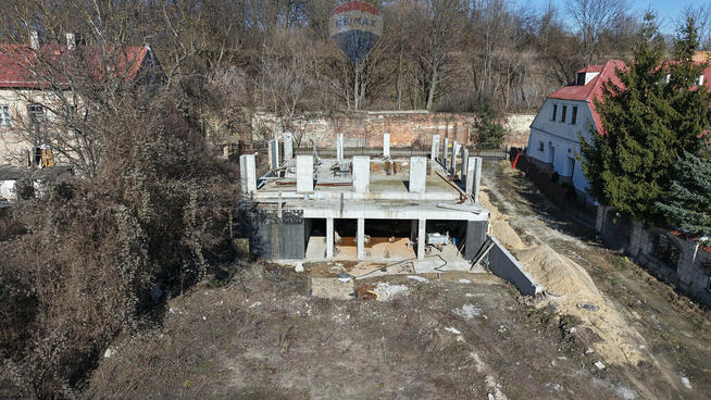 Działka z rozpoczętą budową | centrum Lublina