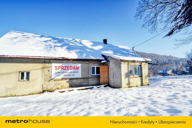 Stary dom siedlisko wśród gór z działkami 60 arów.