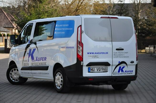 Ford Transit Custom 2,0D 170KM 5 Osobowy PDC Grz.Fotele Klimatyzacja 1Wł. Hak Serwis z DE