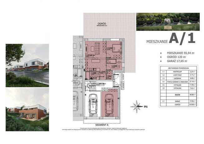nowoczesne, duży ogród, garaż w bryle, 0% prowizji