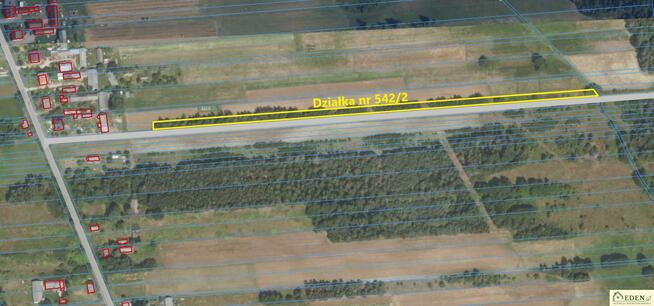 Działka rolno-budowlana Rosy gm. Stoczek Łukowski