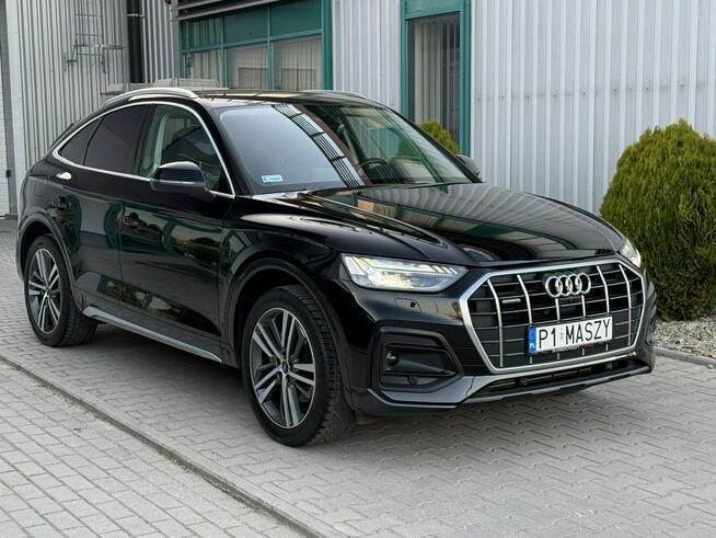 Audi Q5 2.0 TFSI 265 KM. Pneumatyka! Wentylacja. Skóra. Matrix. FV 23%.