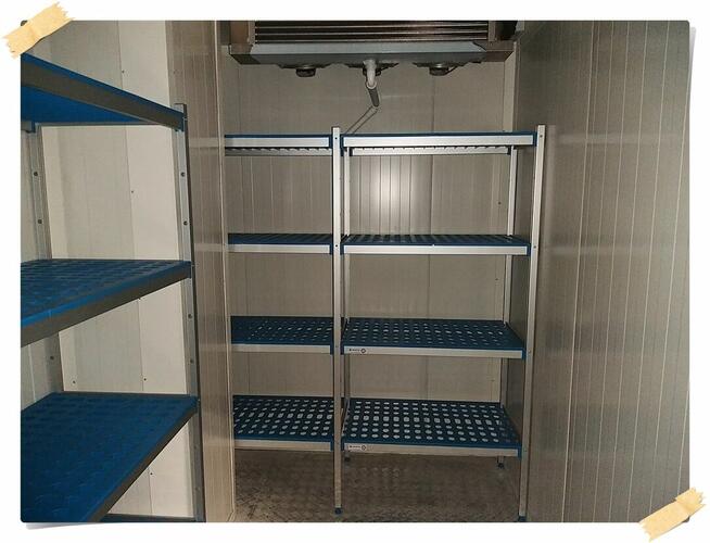 Półki regały do chłodni