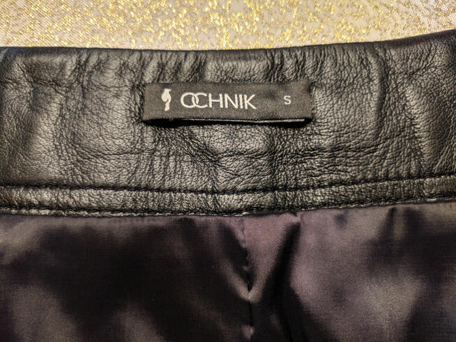 Spódnica skórzana Ochnik, rozmiar S