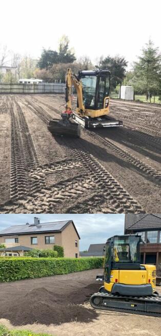 CZARNOZIEM CZYSTA ZIEMIA OGRODOWA siana Koparka humus