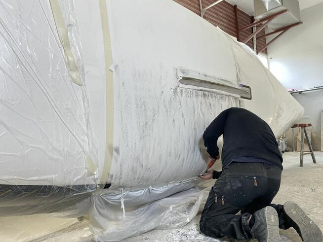 Naprawa kadłuba | osmoza | antyfouling