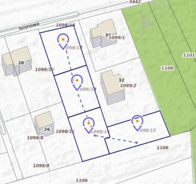 Na sprzedaż 4 działki budowlane - powiat otwocki