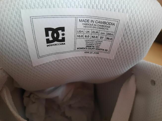 Buty DC Shoes Court Graffik SD 300678 r. 42 27cm Skate Women