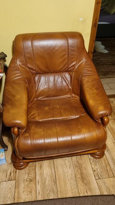 Sprzedam komplet skórzany !