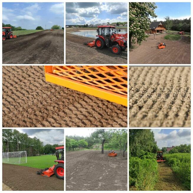 Glebogryzarka Separacyjna Trawnik Równanie Terenu