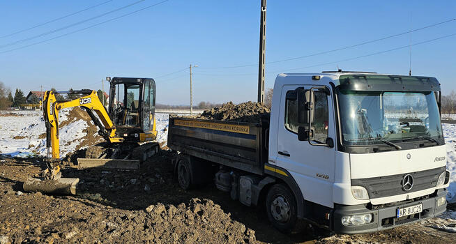 Usługi minikoparką Kraków – wykopy i roboty ziemne