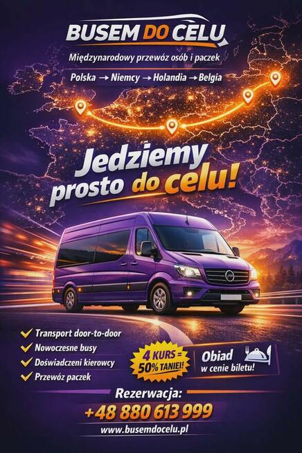Busy do Holandii, Niemiec i Belgii!