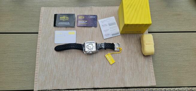 Przecena NOWY 950 pln -260 pln Invicta S1 Rally Srebrny/Skó