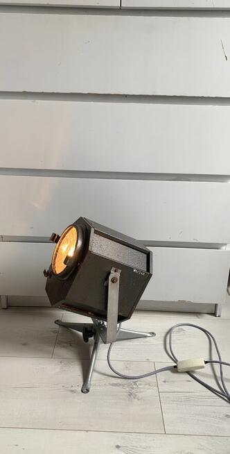 Lampa teatralna PRL loft Vintage industrial