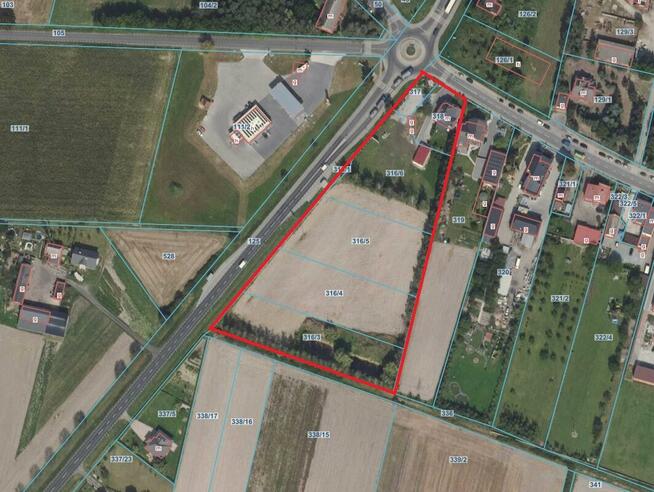 Morawin Super Lokalizacja PnB Stacja Paliw Trasa 470 Kalisz-