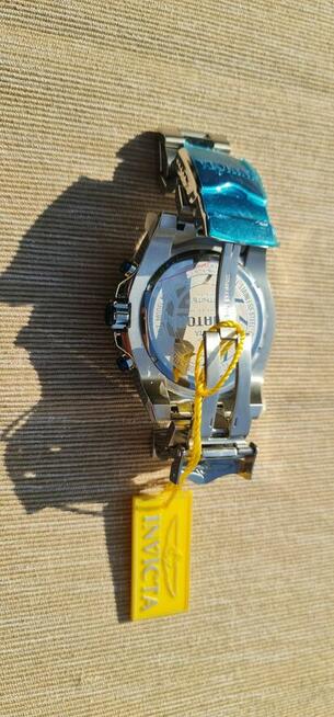 Przecena NOWY 1050 pln-260 pln Invicta Aviator Srebrny/Gran