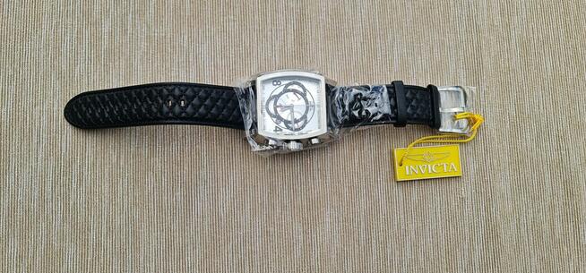 Przecena NOWY 950 pln -260 pln Invicta S1 Rally Srebrny/Skó