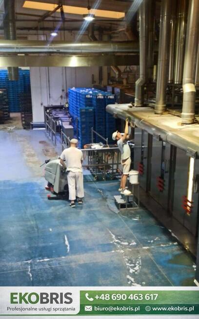 Sprzątanie zakładów ? zleć to profesjonalistom. EKOBRIS