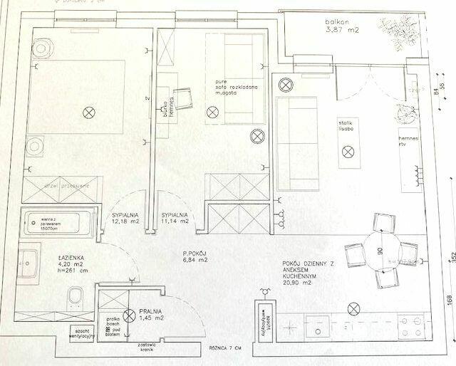 Przepiękne, wygodne mieszkanie, balon, garaż, ul Tęczowa