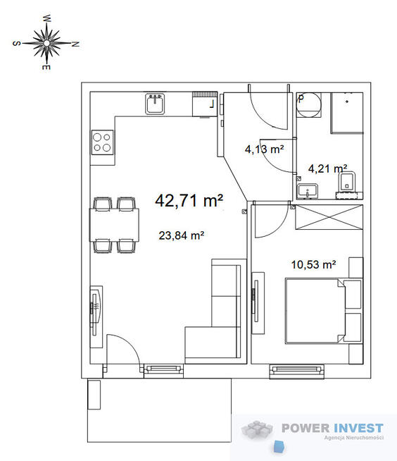 Czerwone Maki, 2-pokoje z balkonem, klimatyzacja