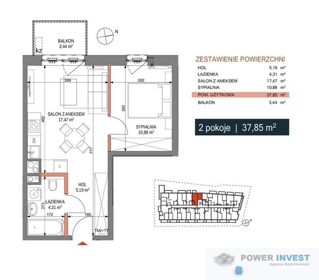 Mieszkanie idealne dla Cebie