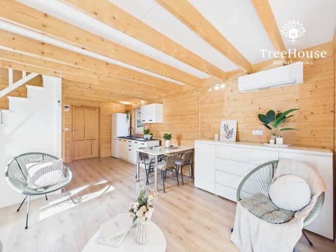 Dom letniskowy na dużej działce Michałki gm. Pasym