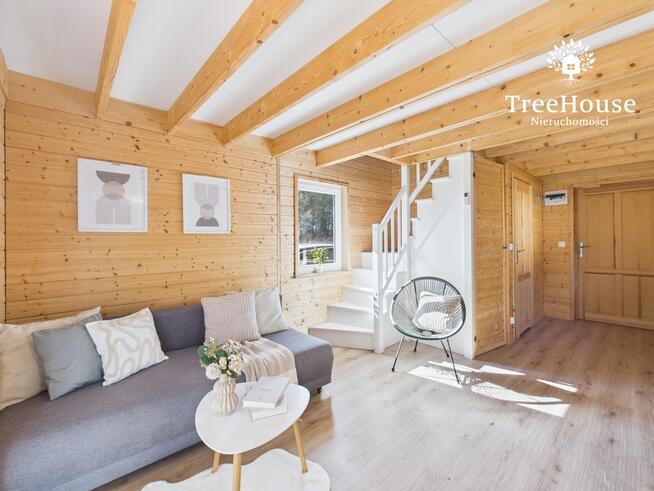 Dom letniskowy na dużej działce Michałki gm. Pasym