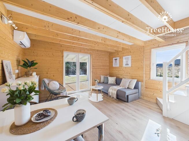 Dom letniskowy na dużej działce Michałki gm. Pasym