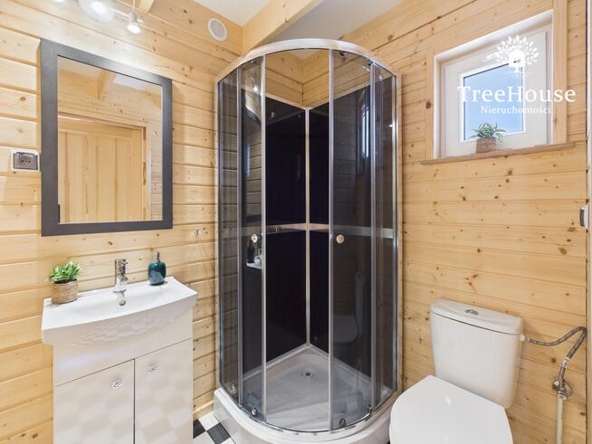 Dom letniskowy na dużej działce Michałki gm. Pasym