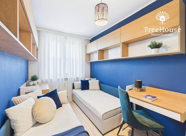 Słoneczne 2 pokoje z dużym balkonem blisko jezior