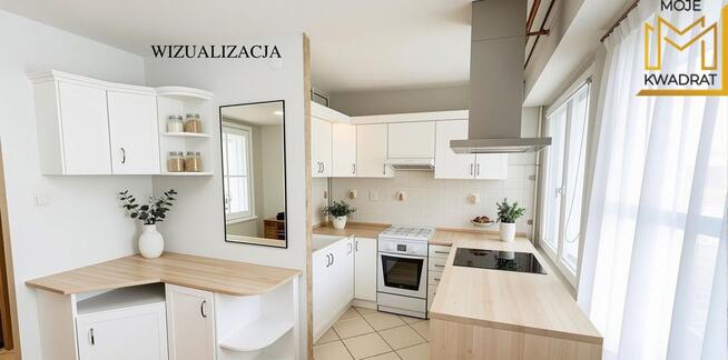 Mieszkanie 2 - pokojowe w niskim bloku.