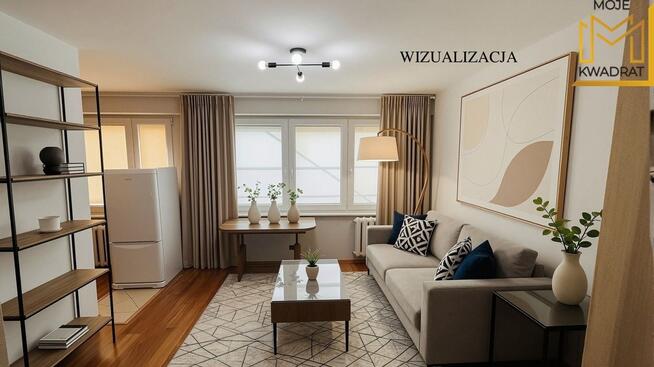 Mieszkanie 2 - pokojowe w niskim bloku.