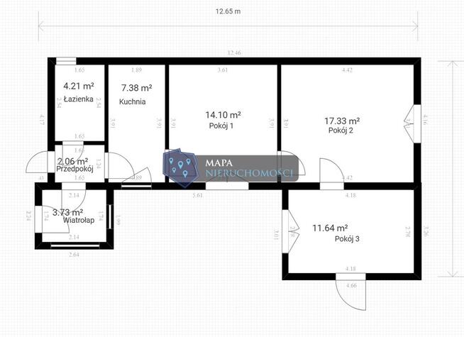 Trzypokojowy dom z dużym potencjałem w mieście