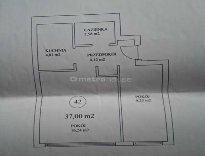 2 pokoje, 37 m² w świetnej lokalizacji