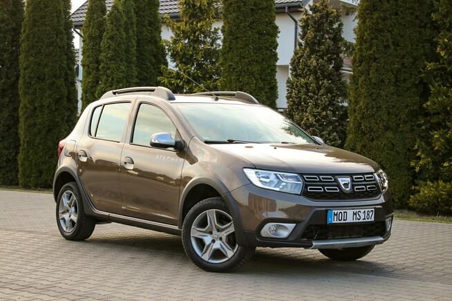 Dacia Sandero Stepway Kamera Cofania Nawigacja Klimatronik Tempomat Ledy 1 Właściciel