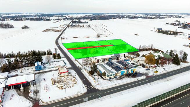 Działka inwestycyjna Trojaczkowice gm. Niedrzwica Duża