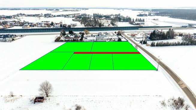 Działka inwestycyjna Trojaczkowice gm. Niedrzwica Duża