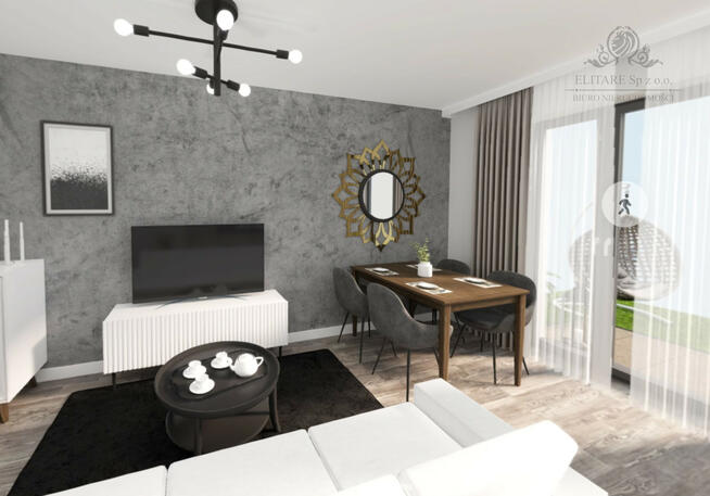 Mieszkanie 41,81m2, 2pok z ogrodem i tarasem, ogrz. miejskie /Kleczków, Wrocław