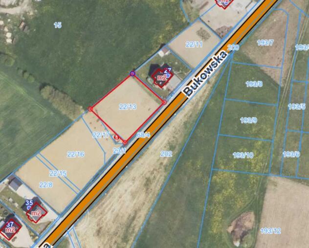 Działka budowlana 1250 ,MPZP, BEZPOŚREDNIO i 980