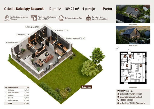 Dom Konstancin-Jeziorna Jastrzębie,