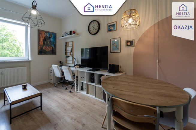 Rezerwacja. Urocze mieszkanie 2 pokojowe