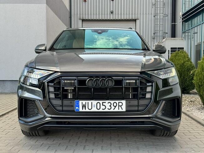 Audi Q8 3.0 TFSI 340KM. Webasto, Masaże, Wentylacja, Dociągi, Hak, FVAT23%,