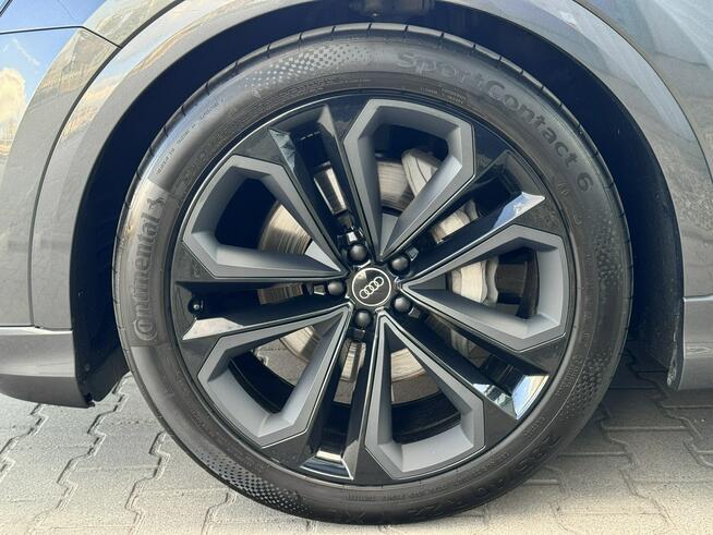 Audi Q8 3.0 TFSI 340KM. Webasto, Masaże, Wentylacja, Dociągi, Hak, FVAT23%,
