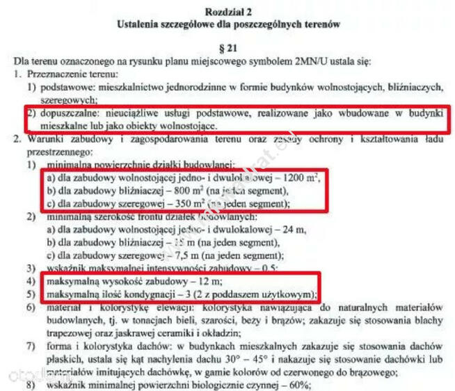 Atrakcyjna działka dla inwestora Wilanów