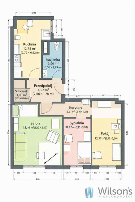 Mieszkanie Gdańsk Śródmieście, Stefanii Sempołowskiej