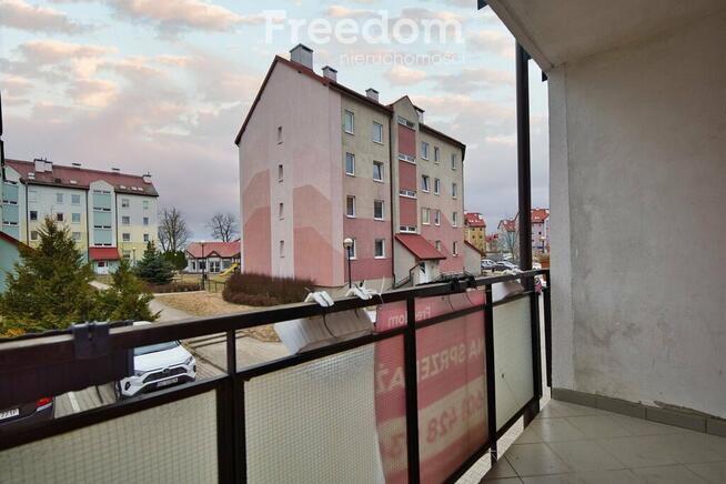 Przytulne 2-pokojowe mieszkanie, parter z balkonem