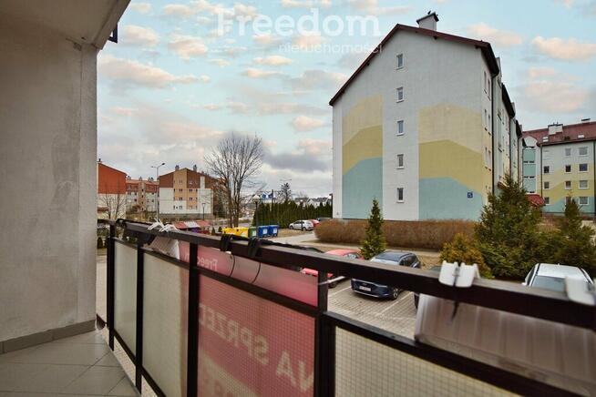 Przytulne 2-pokojowe mieszkanie, parter z balkonem