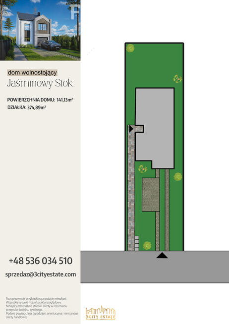 Dom wolnostojący - Gdańsk Kokoszki - 6 pokoi