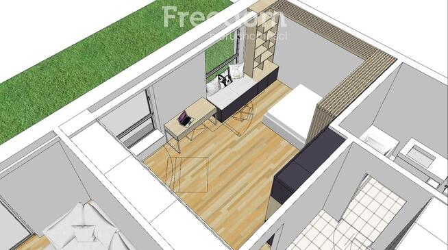 Mieszkanie na parterze z ogródkiem, Grójec