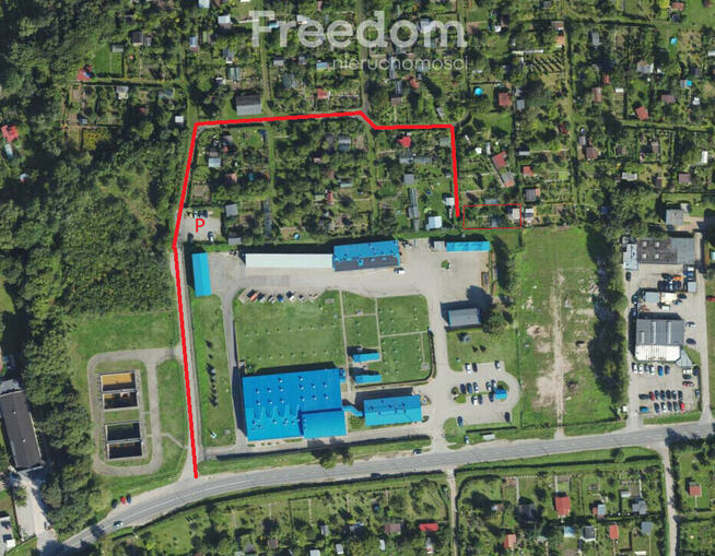 Ogródek działkowy przy ul. Królewieckiej w Elblągu